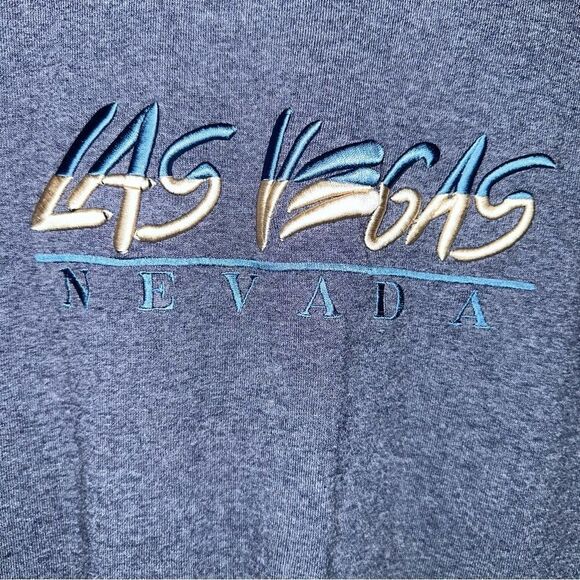 Las Vegas Embroidered Graphic short sleeve t-shirt - Picture 2 of 6